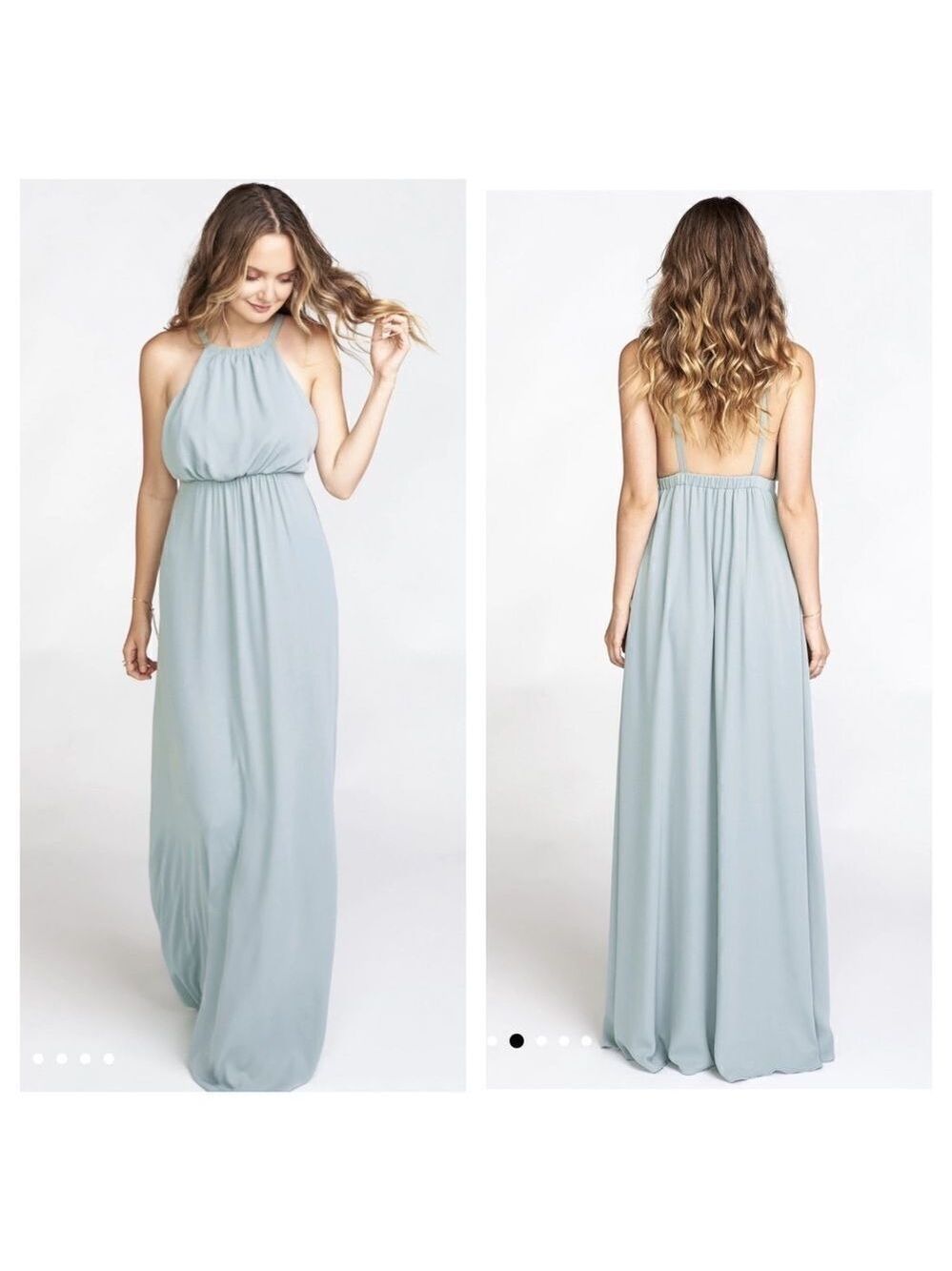 Show Me Your Mumu Amanda Open Back Empire Maxi Dress